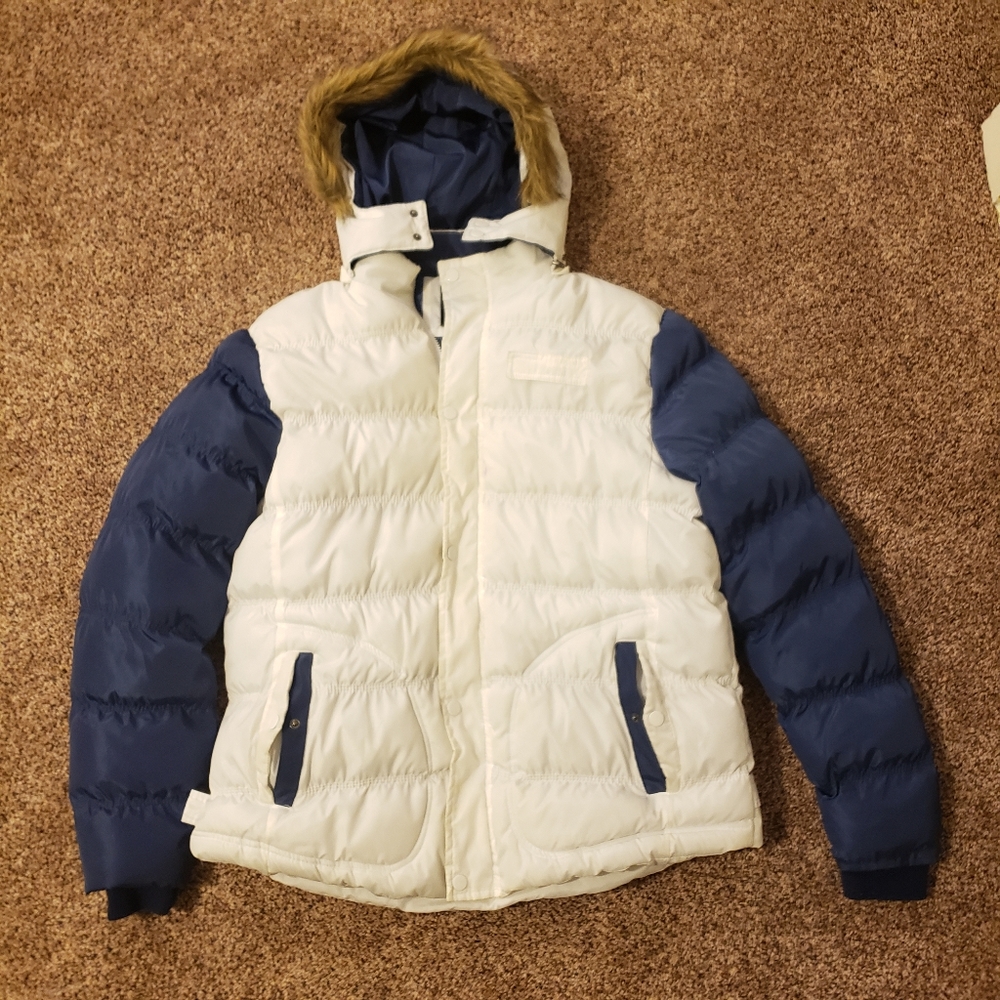Wantdo Blue and White Parka